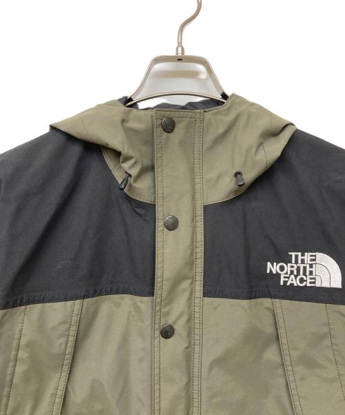 THE NORTH FACE（ザ ノース フェイス）THE NORTH FACE (ザ ノース フェイス) MOUNTAIN LIGHT JACKET(マウンテン ライト ジャケット) オリーブ×ブラック サイズ:Sの古着・服飾アイテム