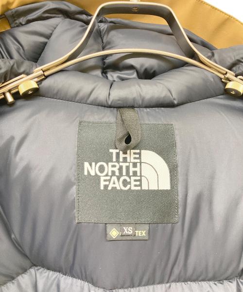 THE NORTH FACE（ザ ノース フェイス）THE NORTH FACE (ザ ノース フェイス) Mountain Down Jacket ベージュ×ブラック サイズ:XSの古着・服飾アイテム