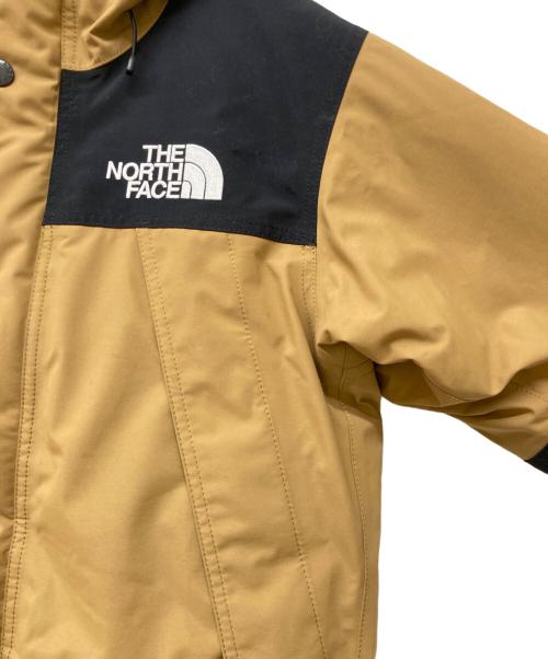 THE NORTH FACE（ザ ノース フェイス）THE NORTH FACE (ザ ノース フェイス) Mountain Down Jacket ベージュ×ブラック サイズ:XSの古着・服飾アイテム