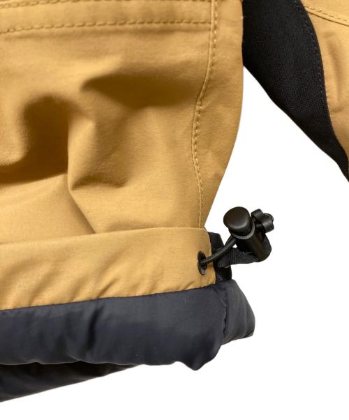 THE NORTH FACE（ザ ノース フェイス）THE NORTH FACE (ザ ノース フェイス) Mountain Down Jacket ベージュ×ブラック サイズ:XSの古着・服飾アイテム