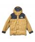 THE NORTH FACE（ザ ノース フェイス）の古着「Mountain Down Jacket」｜ベージュ×ブラック