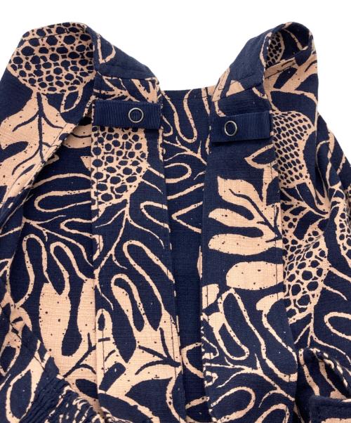 Patagonia（パタゴニア）Patagonia (パタゴニア) ノースリーブ・キャミソールワンピース ブラック×ベージュ サイズ:sizeⅯの古着・服飾アイテム