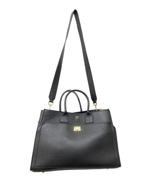 Manuel MILANO（マニュエルミラノ）Manuel MILANO (マニュエルミラノ) IENA (イエナ) 23AW 別注ゴールドモチーフバッグ ブラックの古着・服飾アイテム