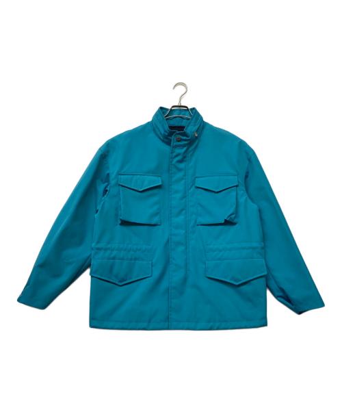 UNITED ARROWS & SONS（ユナイテッドアローズ アンド サンズ）UNITED ARROWS & SONS (ユナイテッドアローズ アンド サンズ) スタンドカラージャケット ブルー サイズ:Mの古着・服飾アイテム