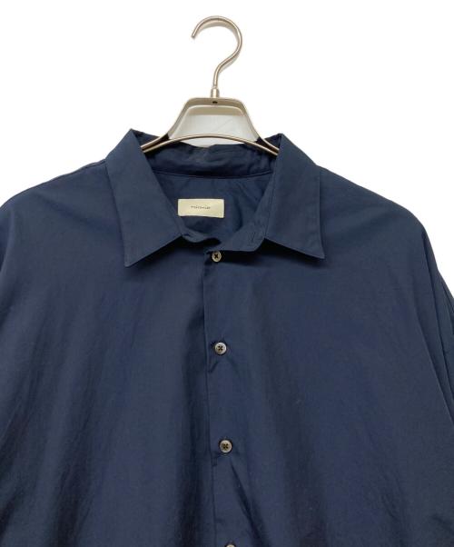 Toironier（トワロニエ）Toironier (トワロニエ) ブロードルーズシャツ ネイビー サイズ:ＦＲＥＥの古着・服飾アイテム