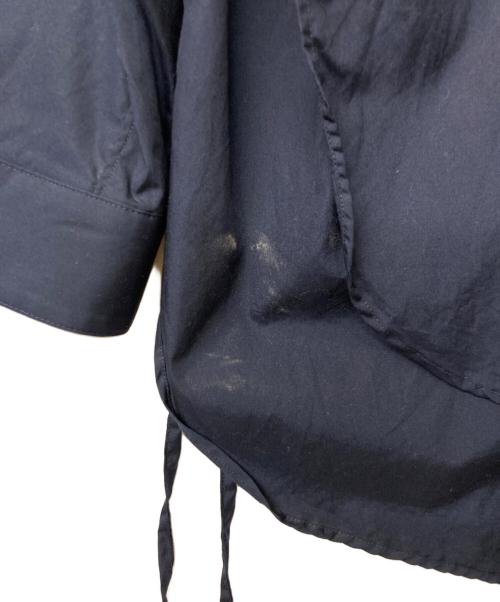 Toironier（トワロニエ）Toironier (トワロニエ) ブロードルーズシャツ ネイビー サイズ:ＦＲＥＥの古着・服飾アイテム