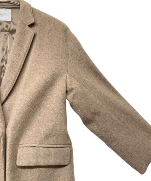 kurashi&trips publishing（クラシアンドトリップス パブリッシング）kurashi&trips publishing (クラシアンドトリップス パブリッシング) 3WAYアレンジ襟のかろやかチェスターコート ブラウン サイズ:不明の古着・服飾アイテム