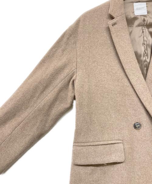 kurashi&trips publishing（クラシアンドトリップス パブリッシング）kurashi&trips publishing (クラシアンドトリップス パブリッシング) 3WAYアレンジ襟のかろやかチェスターコート ブラウン サイズ:不明の古着・服飾アイテム