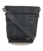 PORTERポーター）の古着「The 70th Anniversary TANGO BLACK SHOULDER BAG」｜ブラック