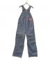 LEE（リー）の古着「USA製 70s ヴィンテージヒッコリーオーバーオール」｜ブルー