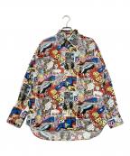 Dry Bonesドライボーンズ）の古着「アメコミシャツ」｜マルチカラー