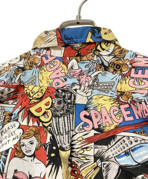 Dry Bones（ドライボーンズ）Dry Bones (ドライボーンズ) アメコミシャツ マルチカラー サイズ:Ｍの古着・服飾アイテム