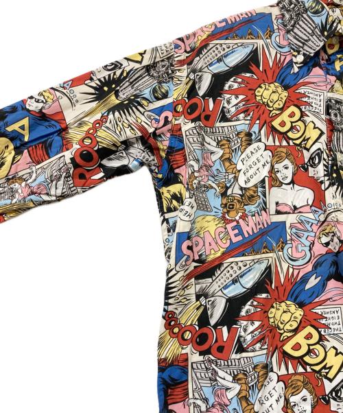 Dry Bones（ドライボーンズ）Dry Bones (ドライボーンズ) アメコミシャツ マルチカラー サイズ:Ｍの古着・服飾アイテム