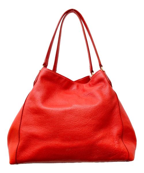COACH（コーチ）COACH (コーチ) EDIE SHOULDER BAG レッドの古着・服飾アイテム