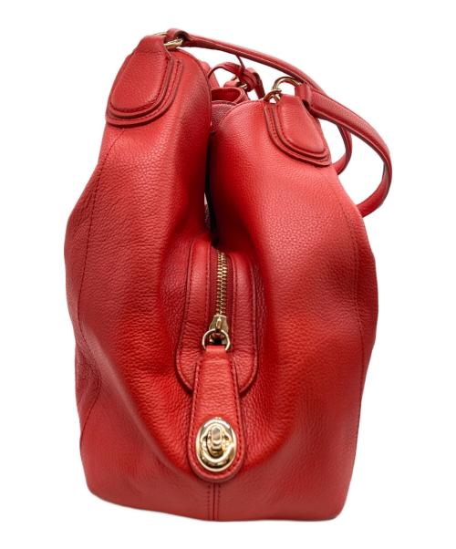 COACH（コーチ）COACH (コーチ) EDIE SHOULDER BAG レッドの古着・服飾アイテム