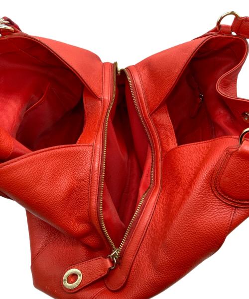 COACH（コーチ）COACH (コーチ) EDIE SHOULDER BAG レッドの古着・服飾アイテム