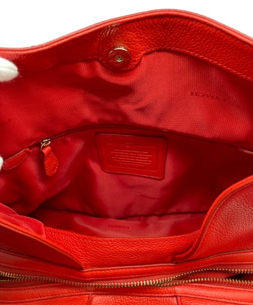 COACH（コーチ）COACH (コーチ) EDIE SHOULDER BAG レッドの古着・服飾アイテム