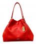 COACH（コーチ）の古着「EDIE SHOULDER BAG」｜レッド