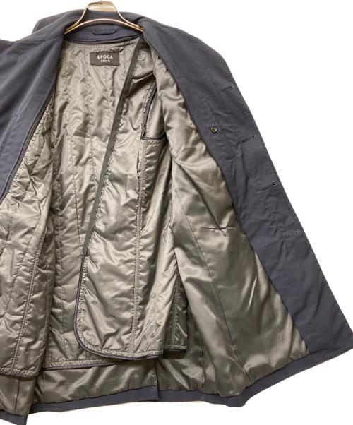EPOCA UOMO（エポカ ウォモ）EPOCA UOMO (エポカ ウォモ) ライナー付ステンカラーコート ネイビー サイズ:size48の古着・服飾アイテム