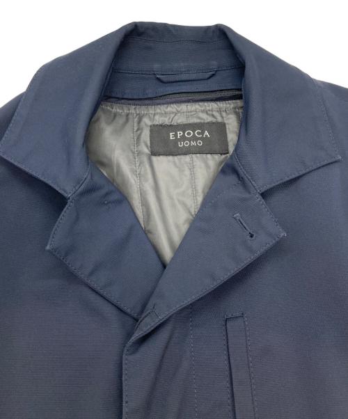 EPOCA UOMO（エポカ ウォモ）EPOCA UOMO (エポカ ウォモ) ライナー付ステンカラーコート ネイビー サイズ:size48の古着・服飾アイテム