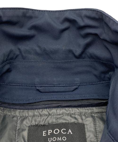 EPOCA UOMO（エポカ ウォモ）EPOCA UOMO (エポカ ウォモ) ライナー付ステンカラーコート ネイビー サイズ:size48の古着・服飾アイテム