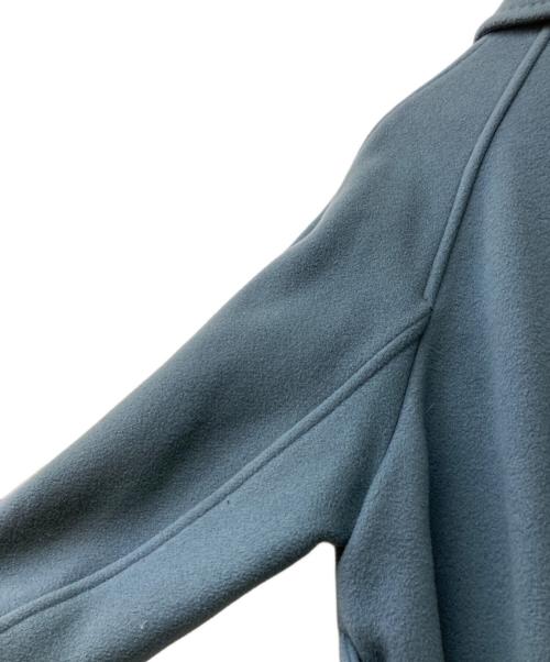 FRAY ID（フレイ アイディー）FRAY ID (フレイ アイディー) バルマカンロングコート ブルー サイズ:Sの古着・服飾アイテム