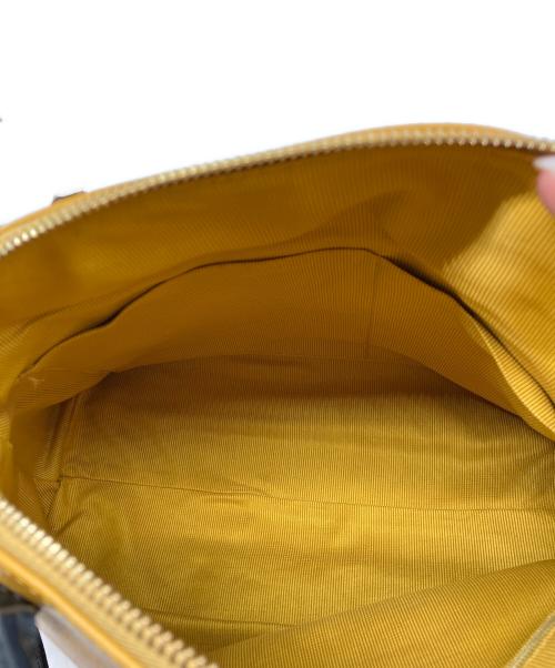 FURLA（フルラ）FURLA (フルラ) パイパーショルダーバッグ ブラウン×イエローの古着・服飾アイテム