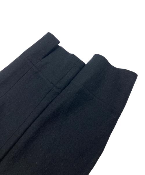 BURBERRY BLUE LABEL（バーバリー ブルー レーベル）BURBERRY BLUE LABEL (バーバリー ブルー レーベル) ロゴ刺繍 ニット切替ワンピース ブラック サイズ:size36の古着・服飾アイテム