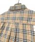 中古・古着 Burberry's (バーバリー) ボタンダウンノバチェックシャツ ベージュ サイズ:Ｍ：7000円