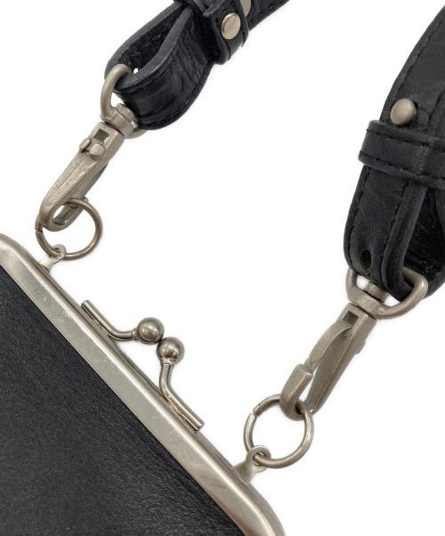 BIGOTRE（ビゴター）BIGOTRE (ビゴター) がま口ショルダーポーチ ブラックの古着・服飾アイテム