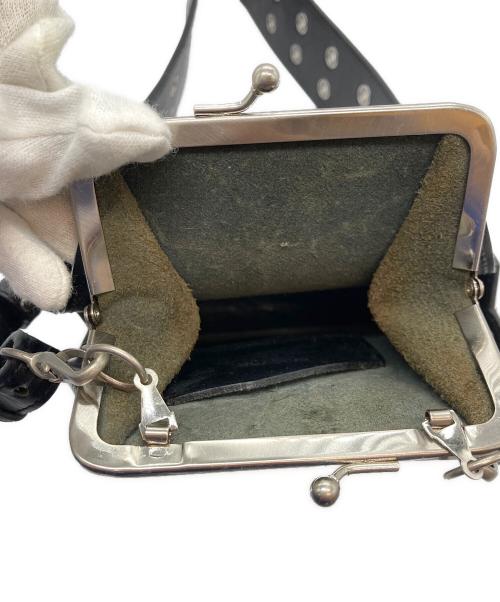 BIGOTRE（ビゴター）BIGOTRE (ビゴター) がま口ショルダーポーチ ブラックの古着・服飾アイテム