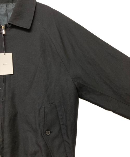 stein（シュタイン）stein (シュタイン) 24SS Wool Linen Harrington Zip Jacket ブラック サイズ:S 未使用品の古着・服飾アイテム