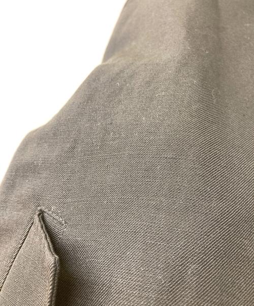 stein（シュタイン）stein (シュタイン) 24SS Wool Linen Harrington Zip Jacket ブラック サイズ:S 未使用品の古着・服飾アイテム