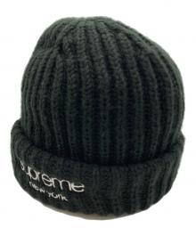 SUPREME（シュプリーム）の古着「24AW Classic Logo Chunky Ribbed Beanie」｜ブラック