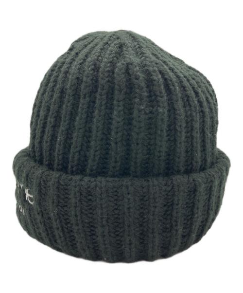 SUPREME（シュプリーム）SUPREME (シュプリーム) 24AW Classic Logo Chunky Ribbed Beanie ブラックの古着・服飾アイテム