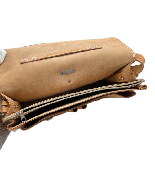 Ruitertassen（ルイタータッセン）RuiterTassen (ルイタータッセン) レザーフラップショルダーバッグ ブラウンの古着・服飾アイテム