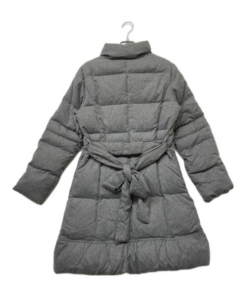 Viaggio Blu（ビアッジョブルー）Viaggio Blu (ビアッジョブルー) ダウンフェザーコート グレー サイズ:ｓｉｚｅ2の古着・服飾アイテム