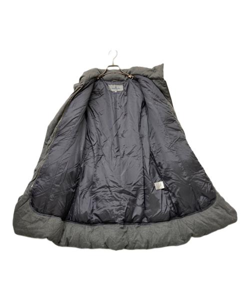 Viaggio Blu（ビアッジョブルー）Viaggio Blu (ビアッジョブルー) ダウンフェザーコート グレー サイズ:ｓｉｚｅ2の古着・服飾アイテム