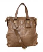 GIVENCHYジバンシィ）の古着「2WAYショルダーバッグ」｜ブラウン