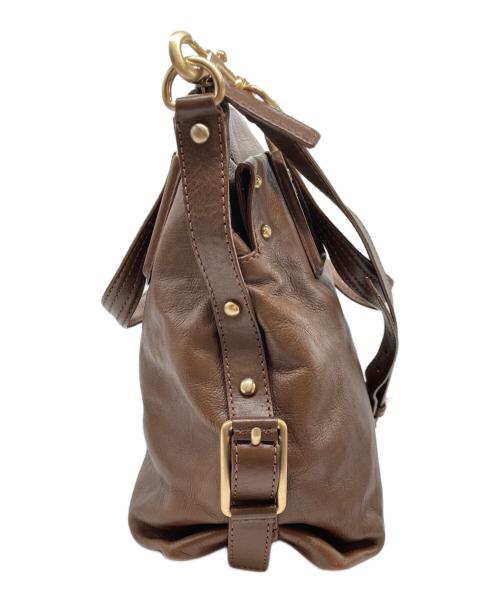 GIVENCHY（ジバンシィ）GIVENCHY (ジバンシィ) 2WAYショルダーバッグ ブラウンの古着・服飾アイテム
