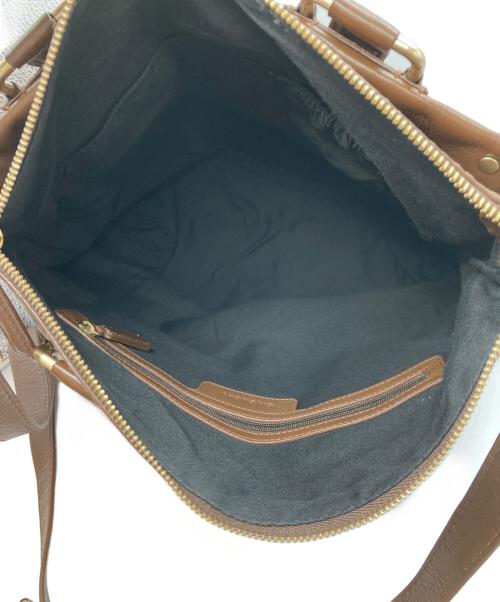 GIVENCHY（ジバンシィ）GIVENCHY (ジバンシィ) 2WAYショルダーバッグ ブラウンの古着・服飾アイテム