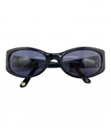 CHANEL（シャネル）の古着「スクエアシルエット オーバル サングラス」｜ブラック