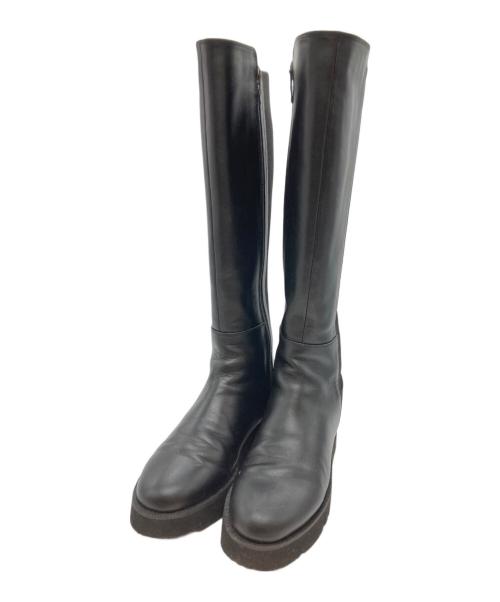 DIANA（ダイアナ）DIANA (ダイアナ) ロングブーツ ブラック サイズ:21.5の古着・服飾アイテム