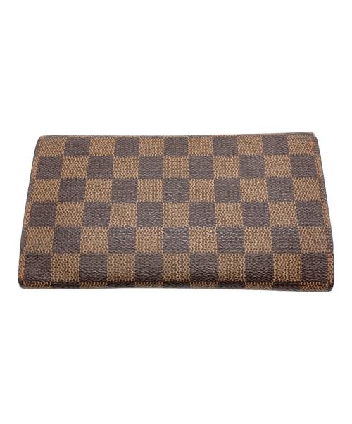 LOUIS VUITTON（ルイ ヴィトン）LOUIS VUITTON (ルイ ヴィトン) ダミエ ポルトフォイユ・サラ ブラウンの古着・服飾アイテム
