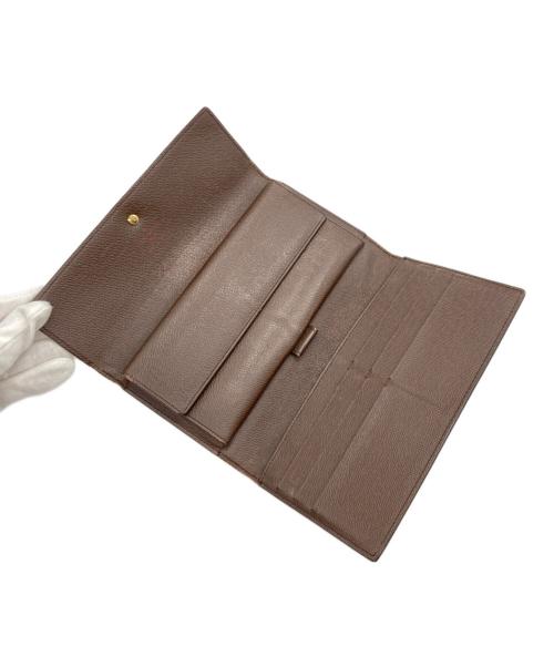 LOUIS VUITTON（ルイ ヴィトン）LOUIS VUITTON (ルイ ヴィトン) ダミエ ポルトフォイユ・サラ ブラウンの古着・服飾アイテム
