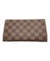 LOUIS VUITTON (ルイ ヴィトン) ダミエ ポルトフォイユ・サラ ブラウン：8000円