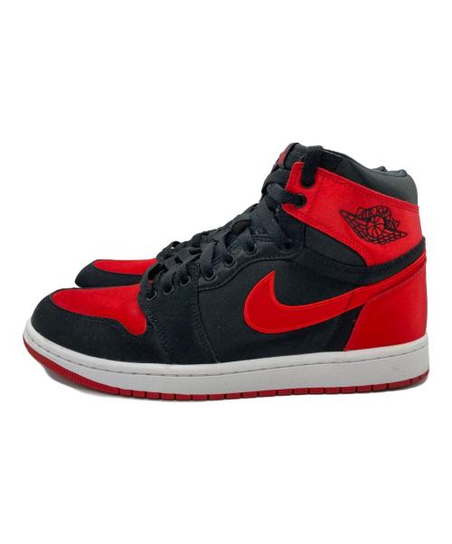 NIKE（ナイキ）NIKE (ナイキ) WMNS AIR JORDAN 1 RETRO HIGH OG レッド×ブラック サイズ:26.5の古着・服飾アイテム