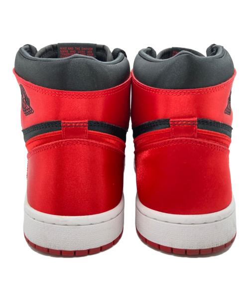 NIKE（ナイキ）NIKE (ナイキ) WMNS AIR JORDAN 1 RETRO HIGH OG レッド×ブラック サイズ:26.5の古着・服飾アイテム