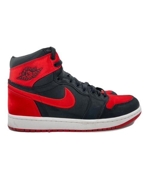 NIKE（ナイキ）NIKE (ナイキ) WMNS AIR JORDAN 1 RETRO HIGH OG レッド×ブラック サイズ:26.5の古着・服飾アイテム