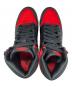 中古・古着 NIKE (ナイキ) WMNS AIR JORDAN 1 RETRO HIGH OG レッド×ブラック サイズ:26.5：8000円